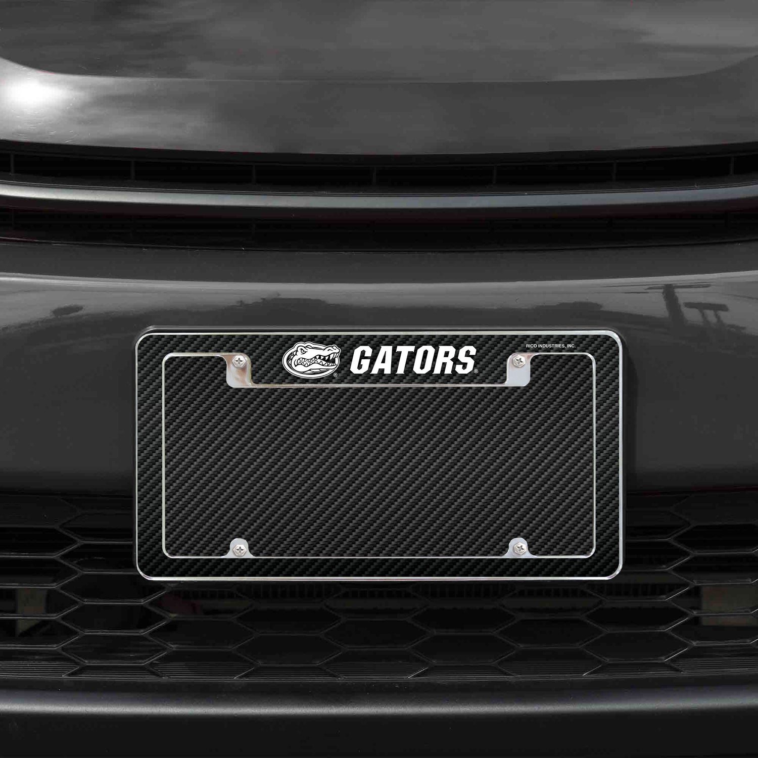 NCAA Florida Gators All Over Chrome License Plate Frame Fan Gear NCAA Florida Gators