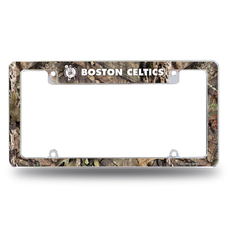 NBA Boston Celtics All Over Chrome License Plate Frame Fan Gear NBA Boston Celtics