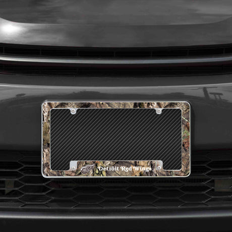 NHL Detroit Red Wings All Over Chrome License Plate Frame Fan Gear NHL Detroit Red Wings