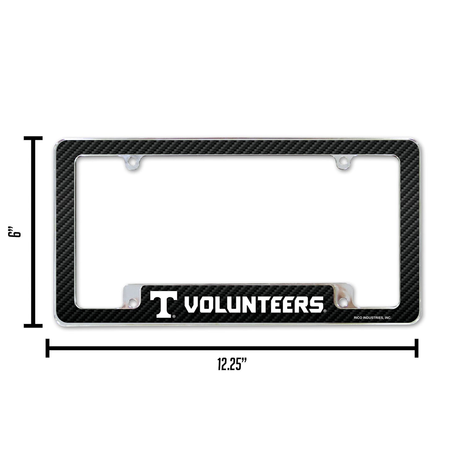 NCAA Tennessee Volunteers All Over Chrome Frame Fan Gear NCAA Tennessee Volunteers