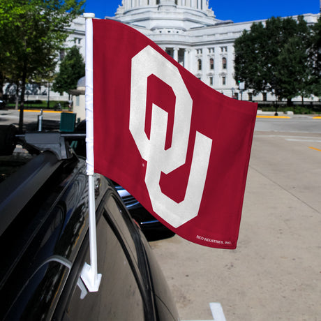 NCAA Oklahoma Sooners Car Flag Fan Gear NCAA Oklahoma Sooners