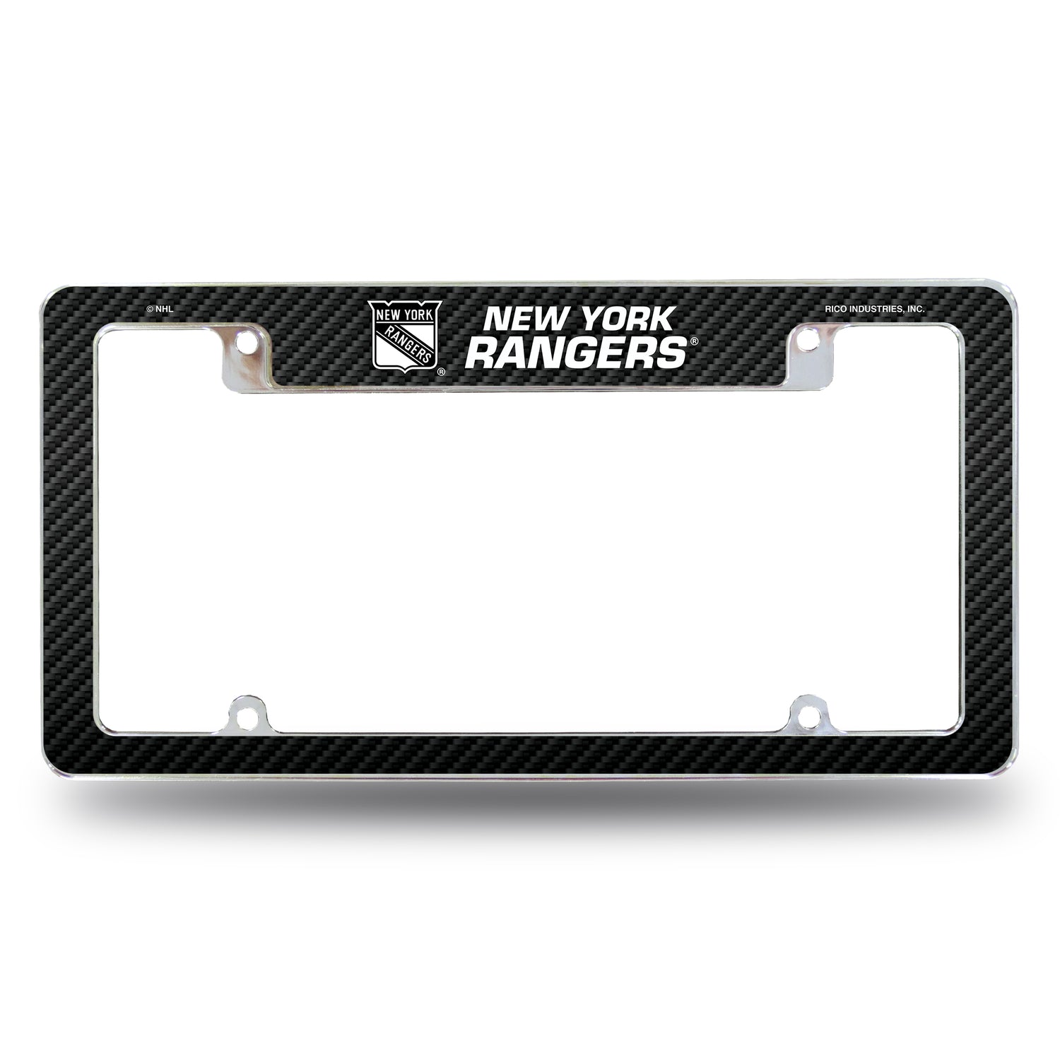 NHL New York Rangers All Over Chrome Frame Fan Gear NHL New York Rangers