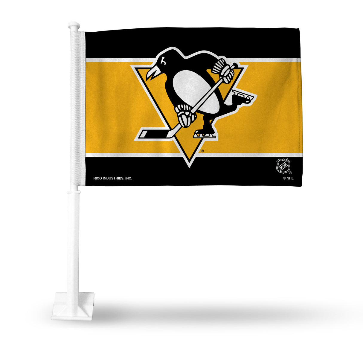 NHL Pittsburgh Penguins Car Flag Fan Gear NHL Pittsburgh Penguins