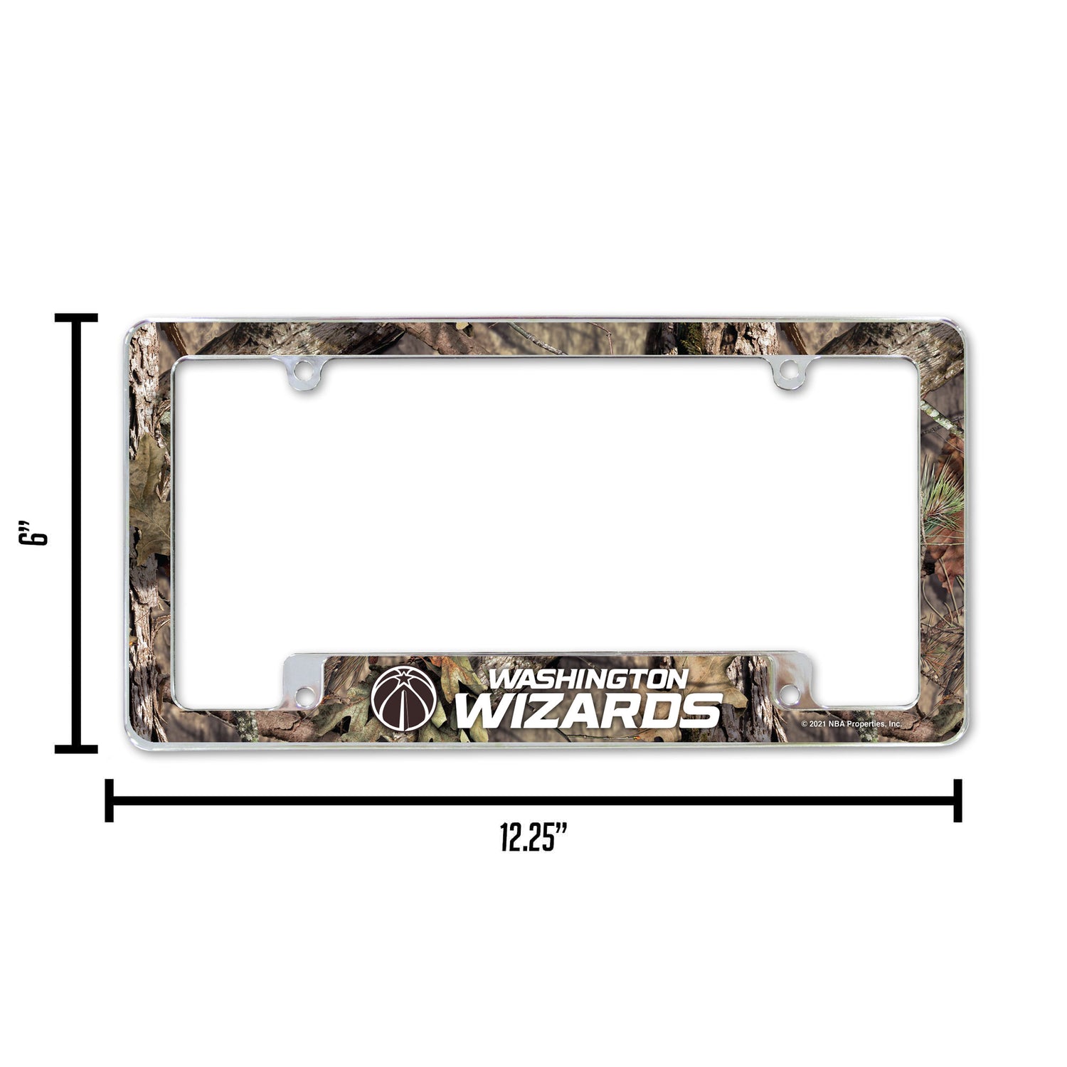 NHL Vegas Golden Knights All Over Chrome License Plate Frame Fan Gear NHL Vegas Golden Knights