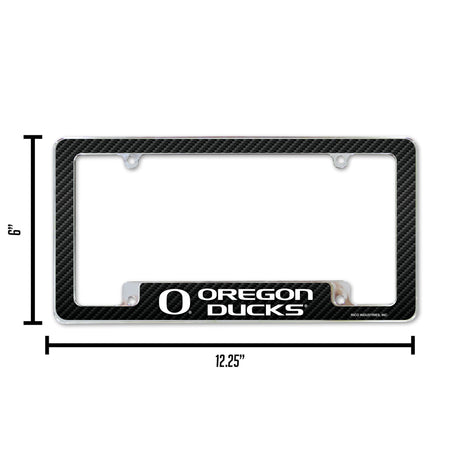 NCAA Oregon Ducks All Over Chrome Frame Fan Gear NCAA Oregon Ducks
