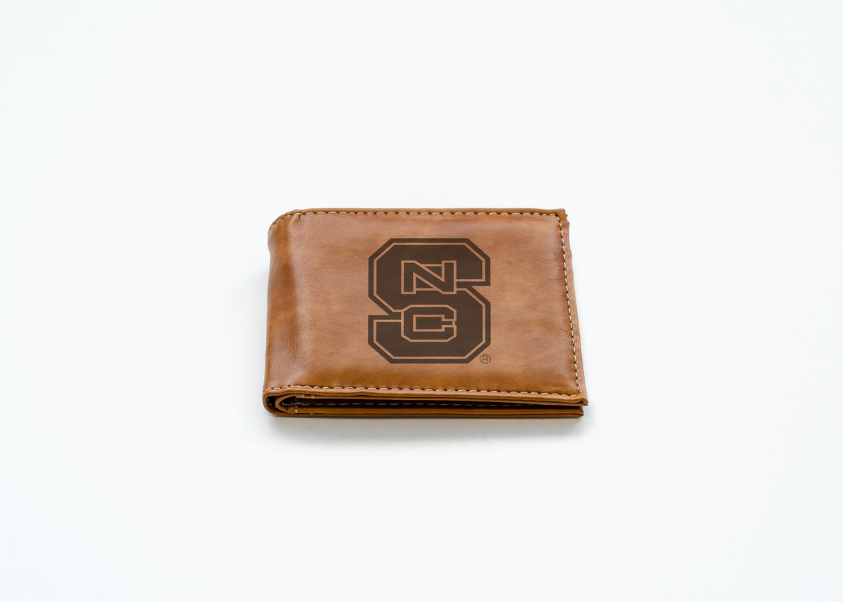 NCAA North Carolina State Wolfpack Laser Engraved Bill-Fold Fan Gear NCAA North Carolina State Wolfpack