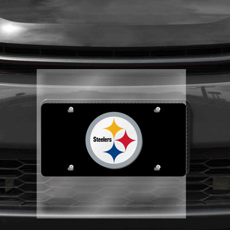 NFL Pittsburgh Steelers Laser Cut License Plate Tag Fan Gear NFL Pittsburgh Steelers