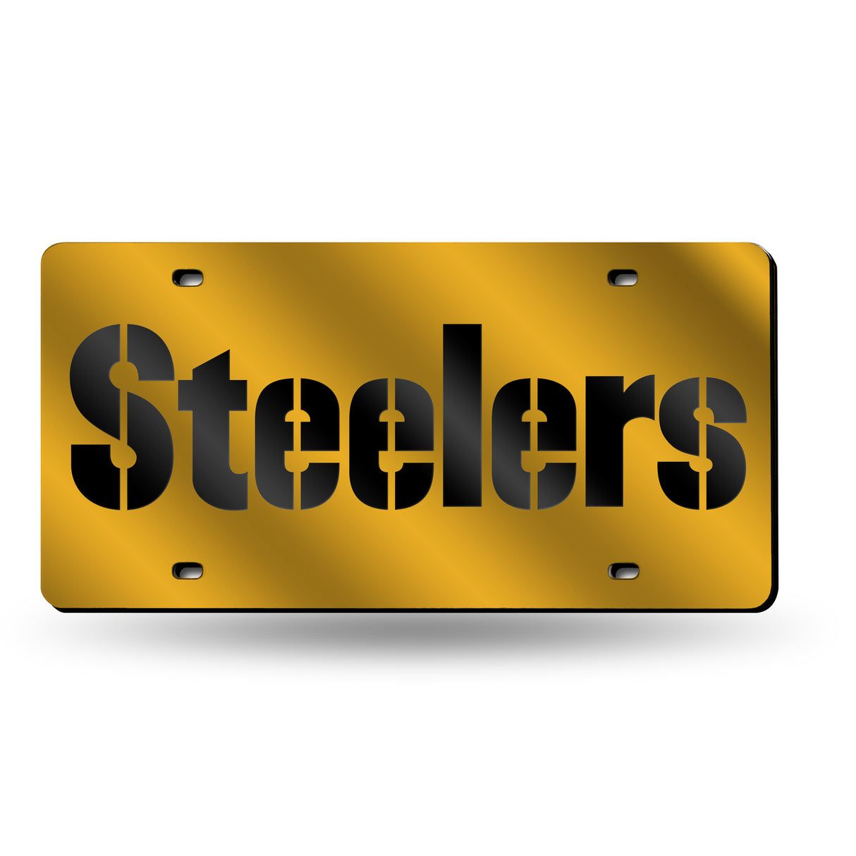 NFL Pittsburgh Steelers Laser Cut License Plate Tag Fan Gear NFL Pittsburgh Steelers