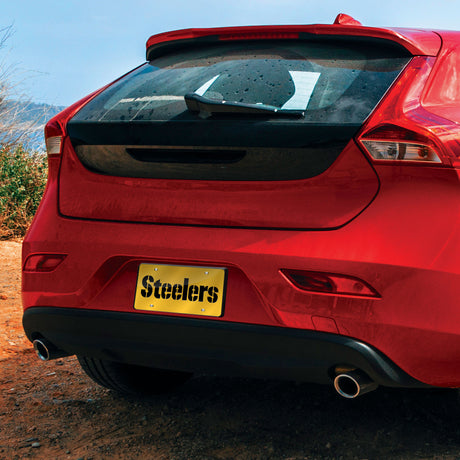 NFL Pittsburgh Steelers Laser Cut License Plate Tag Fan Gear NFL Pittsburgh Steelers