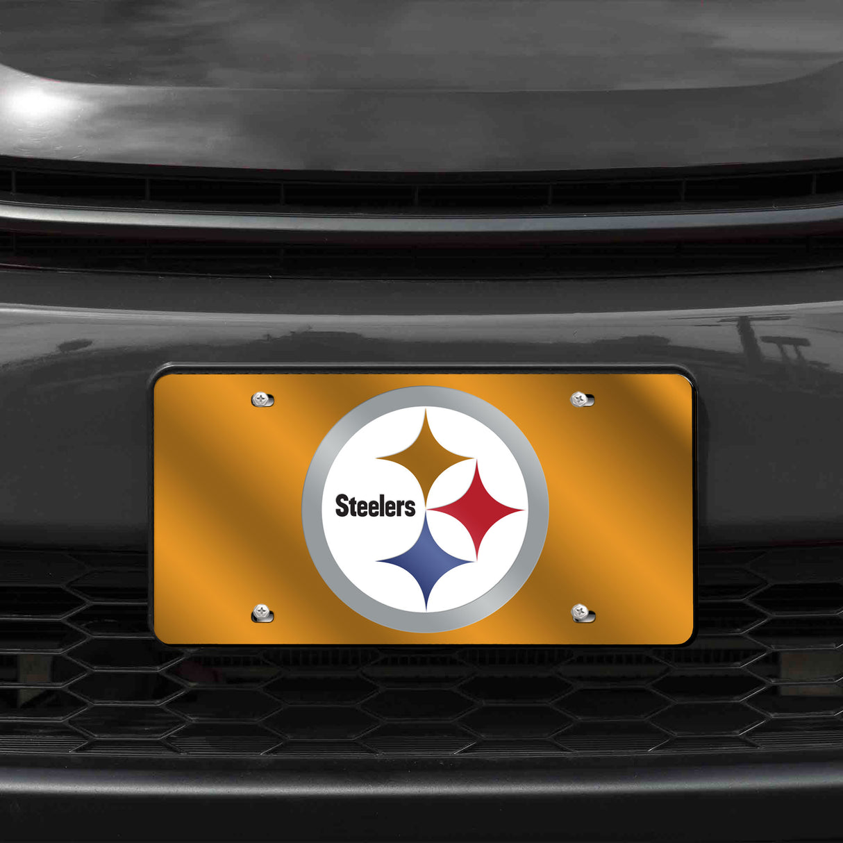 NFL Pittsburgh Steelers Laser Cut License Plate Tag Fan Gear NFL Pittsburgh Steelers