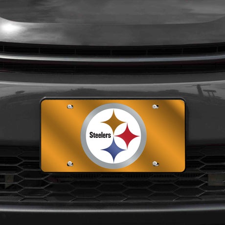 NFL Pittsburgh Steelers Laser Cut License Plate Tag Fan Gear NFL Pittsburgh Steelers