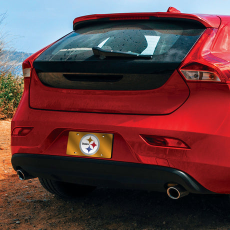 NFL Pittsburgh Steelers Laser Cut License Plate Tag Fan Gear NFL Pittsburgh Steelers