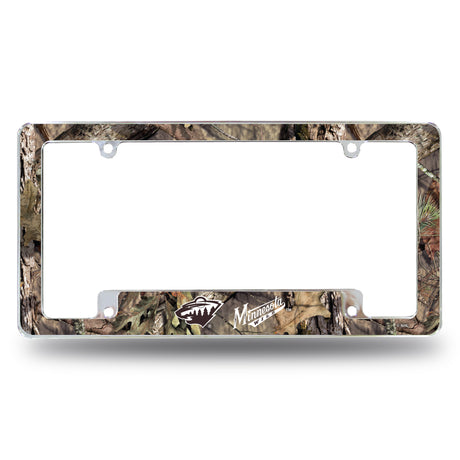 NHL Minnesota Wild All Over Chrome License Plate Frame Fan Gear NHL Minnesota Wild