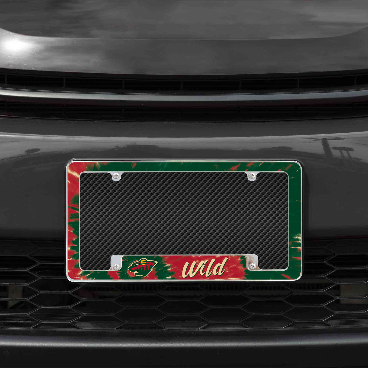 NHL Minnesota Wild All Over Chrome License Plate Frame Fan Gear NHL Minnesota Wild