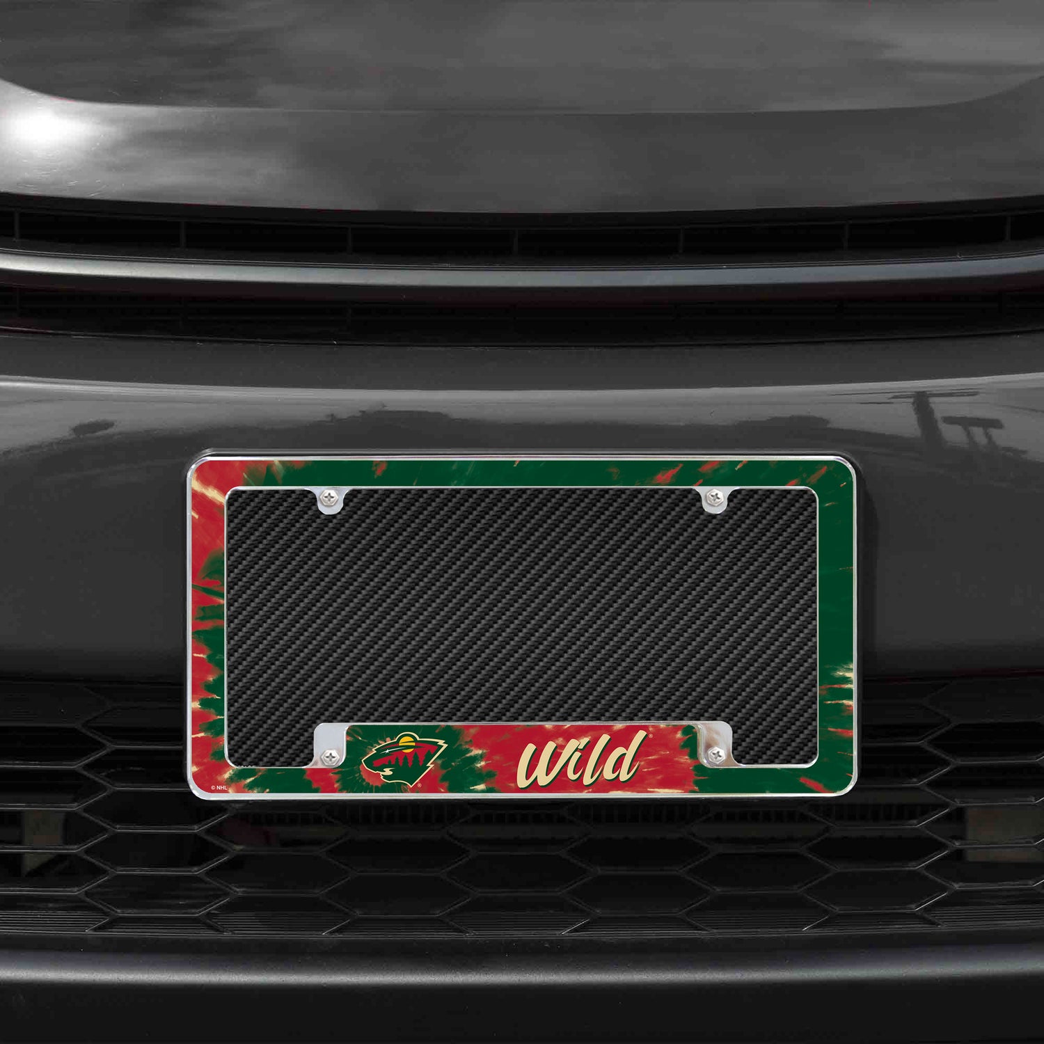 NHL Minnesota Wild All Over Chrome License Plate Frame Fan Gear NHL Minnesota Wild
