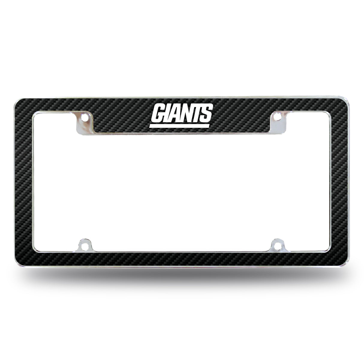 NFL New York Giants All Over Chrome License Plate Frame Fan Gear NFL New York Giants