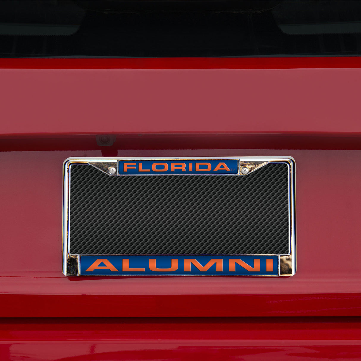 NCAA Florida Gators Laser Cut Chrome License Plate Frame Fan Gear NCAA Florida Gators