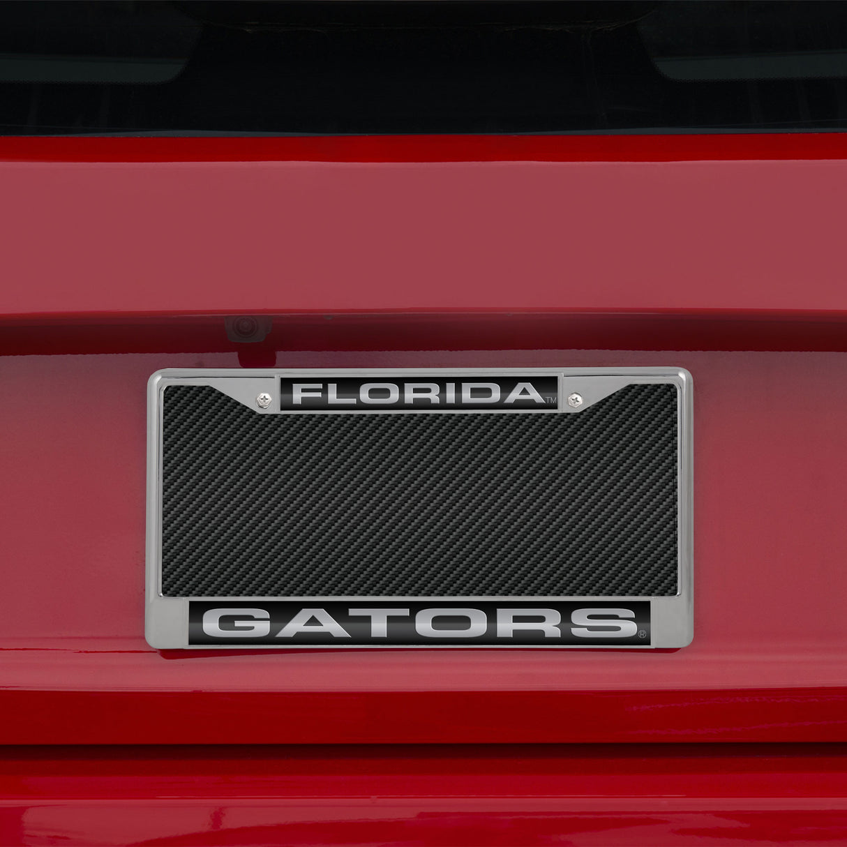 NCAA Florida Gators Laser Cut Chrome License Plate Frame Fan Gear NCAA Florida Gators