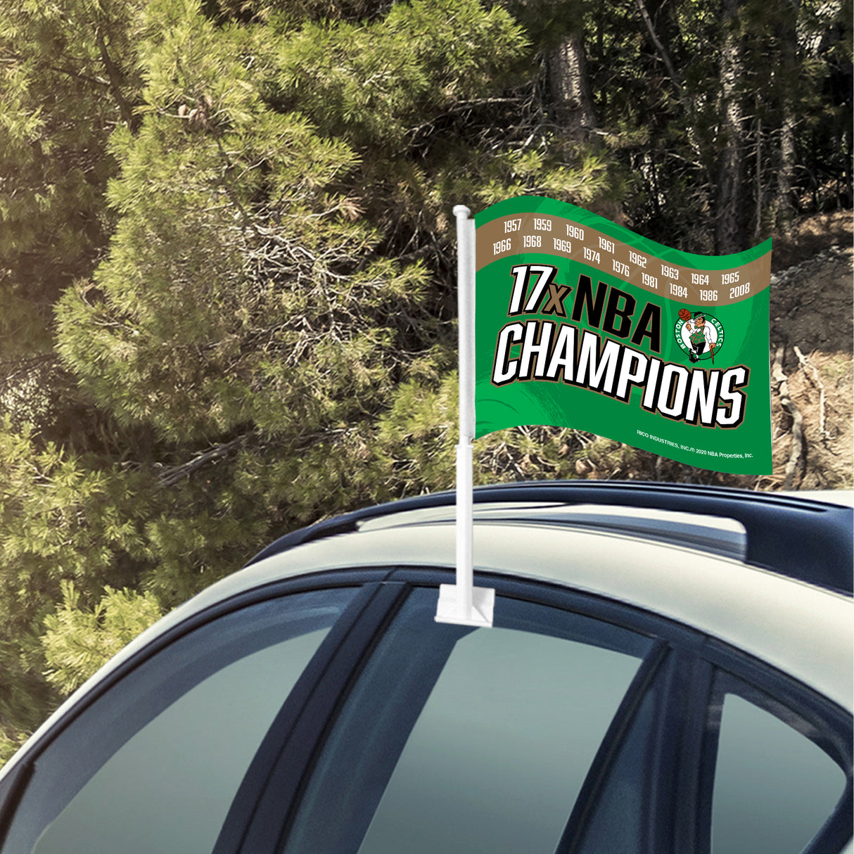 NBA Boston Celtics Car Flag Fan Gear NBA Boston Celtics