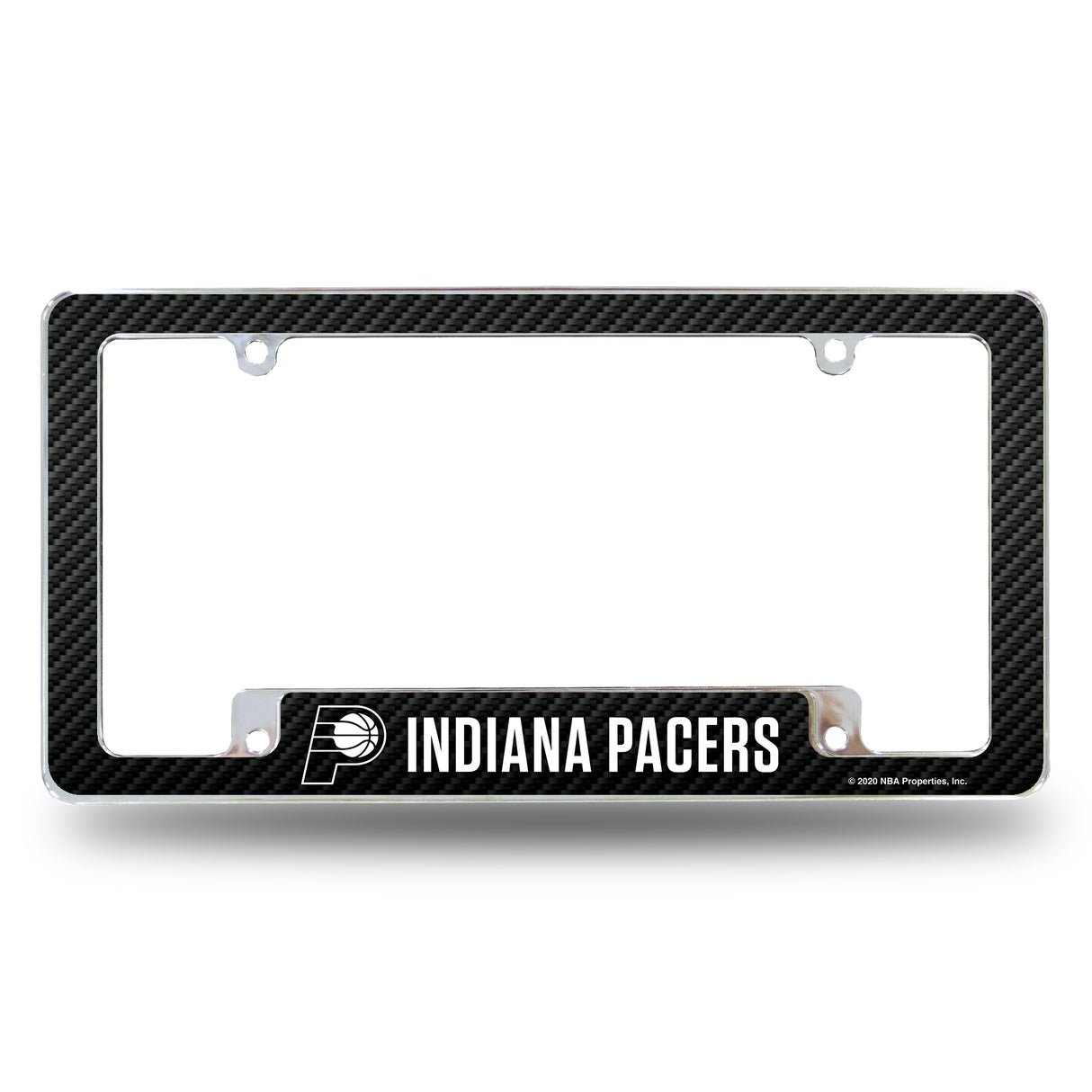 NBA Indiana Pacers All Over Chrome License Plate Frame Fan Gear NBA Indiana Pacers