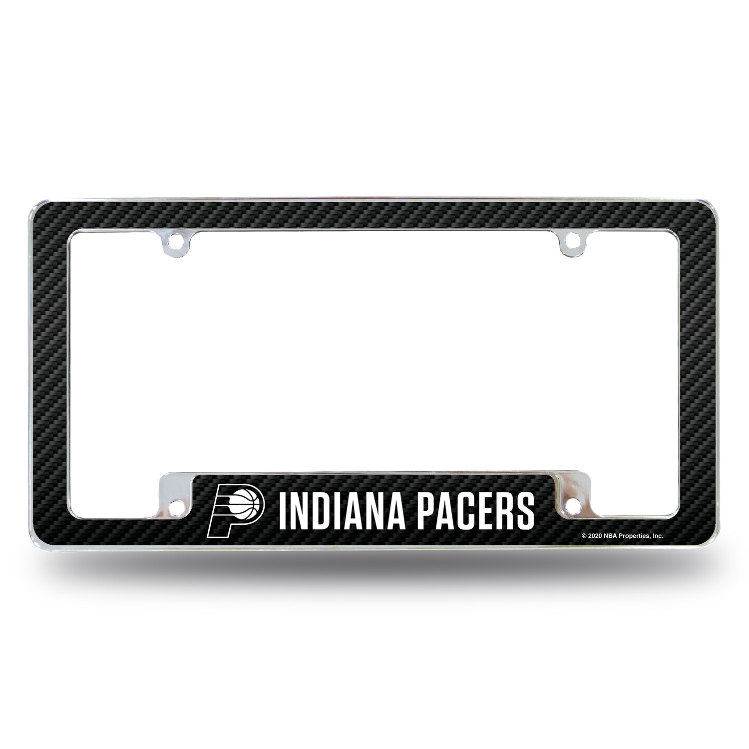 NBA Indiana Pacers All Over Chrome License Plate Frame Fan Gear NBA Indiana Pacers