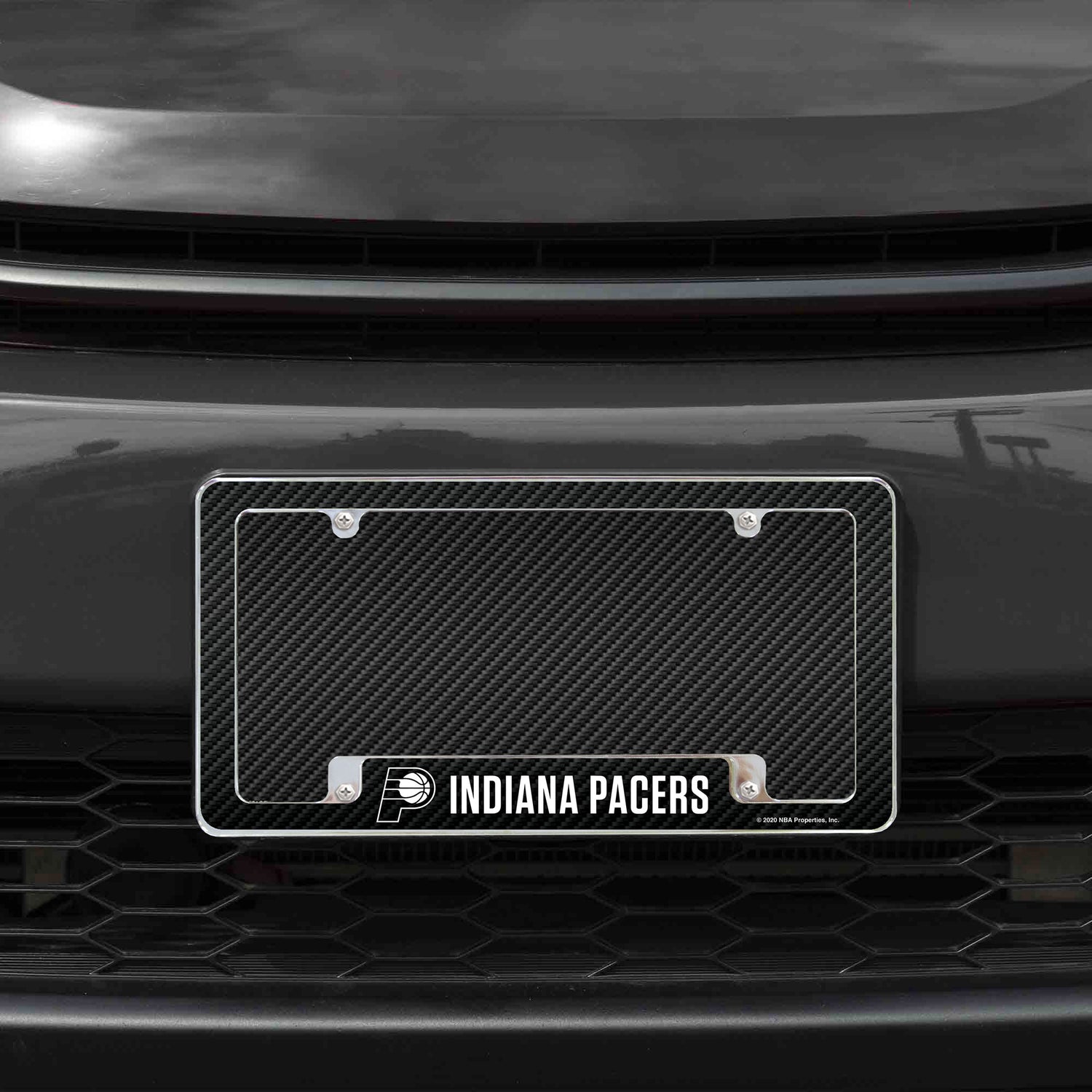 NBA Indiana Pacers All Over Chrome License Plate Frame Fan Gear NBA Indiana Pacers