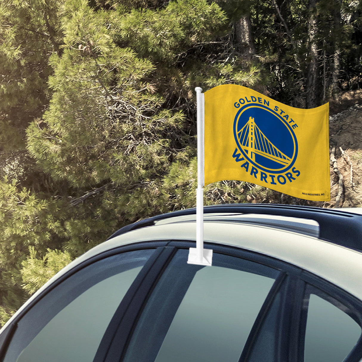 NBA Golden State Warriors Car Flag Fan Gear NBA Golden State Warriors