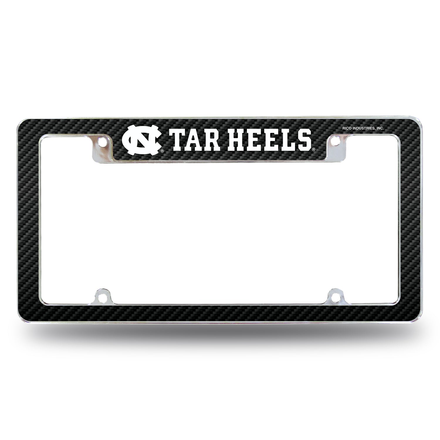 NCAA North Carolina Tar Heels All Over Chrome Frame Fan Gear NCAA North Carolina Tar Heels