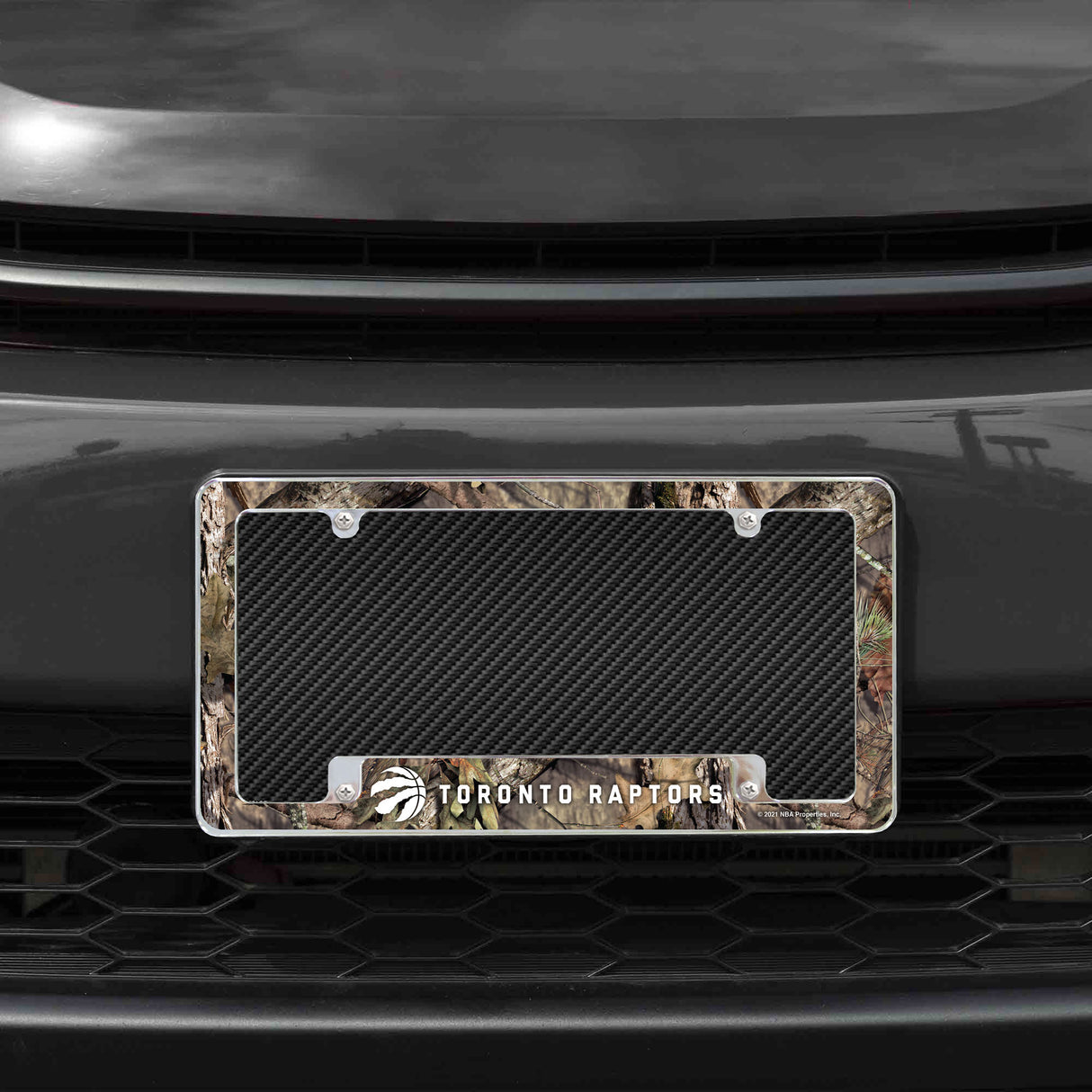 NBA Toronto Raptors All Over Chrome License Plate Frame Fan Gear NBA Toronto Raptors