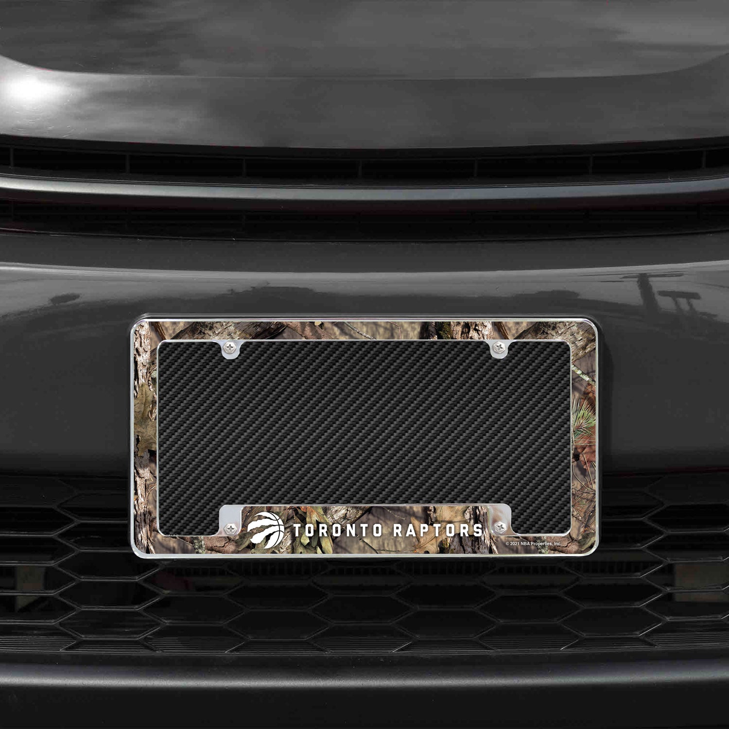 NBA Toronto Raptors All Over Chrome License Plate Frame Fan Gear NBA Toronto Raptors