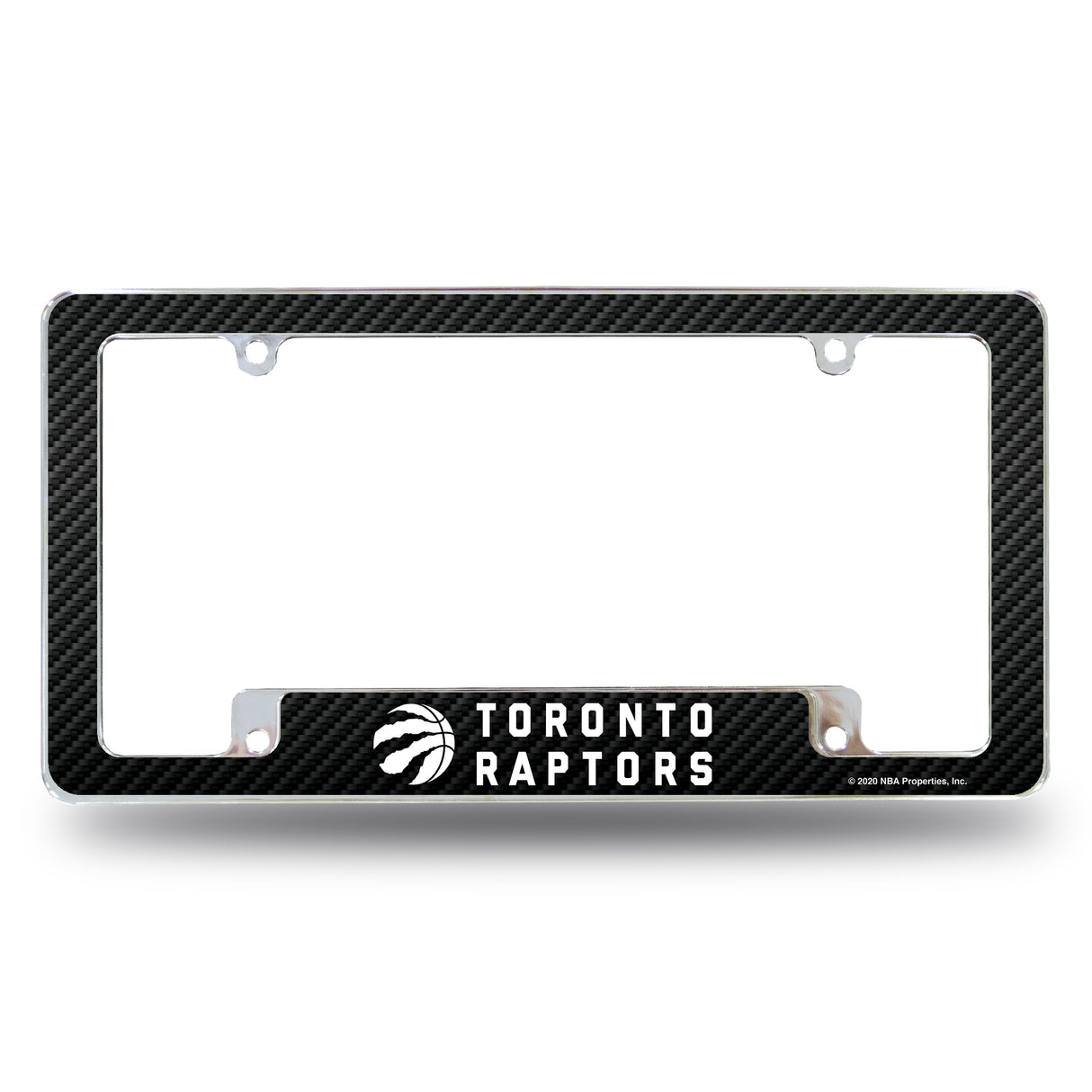 NBA Toronto Raptors All Over Chrome License Plate Frame Fan Gear NBA Toronto Raptors