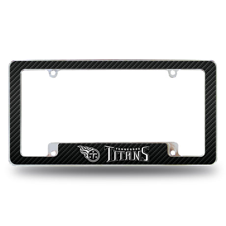 NFL Tennessee Titans All Over Chrome License Plate Frame Fan Gear NFL Tennessee Titans