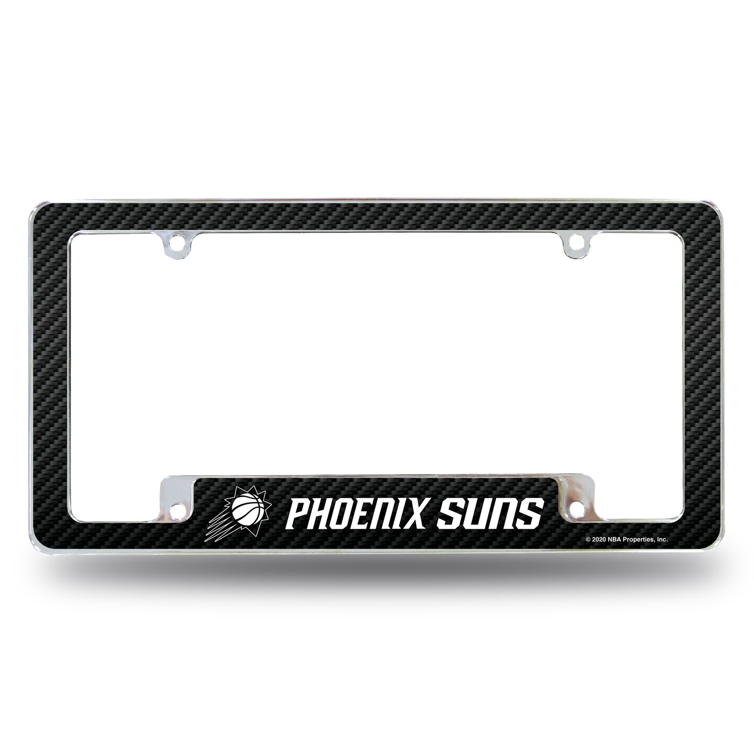 NBA Phoenix Suns All Over Chrome License Plate Frame Fan Gear NBA Phoenix Suns