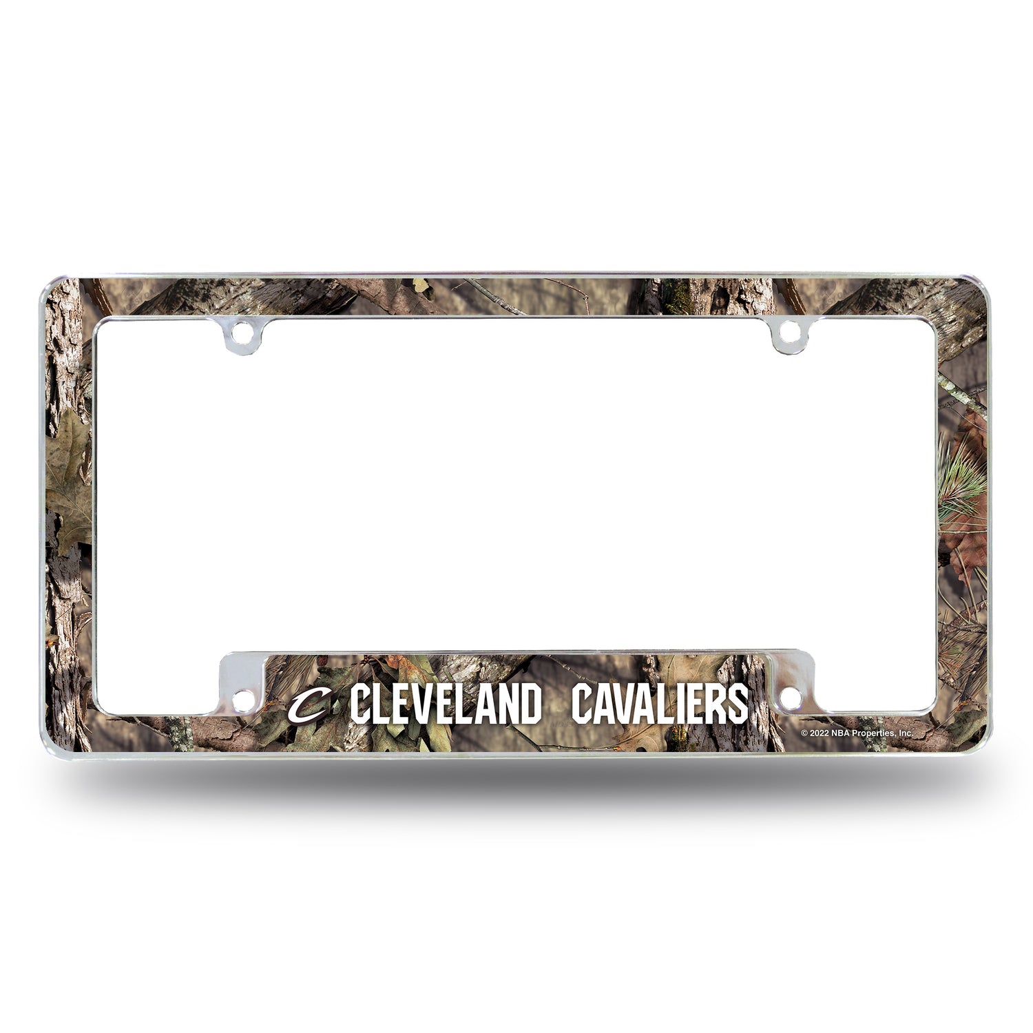 NBA Cleveland Cavaliers All Over Chrome License Plate Frame Fan Gear NBA Cleveland Cavaliers