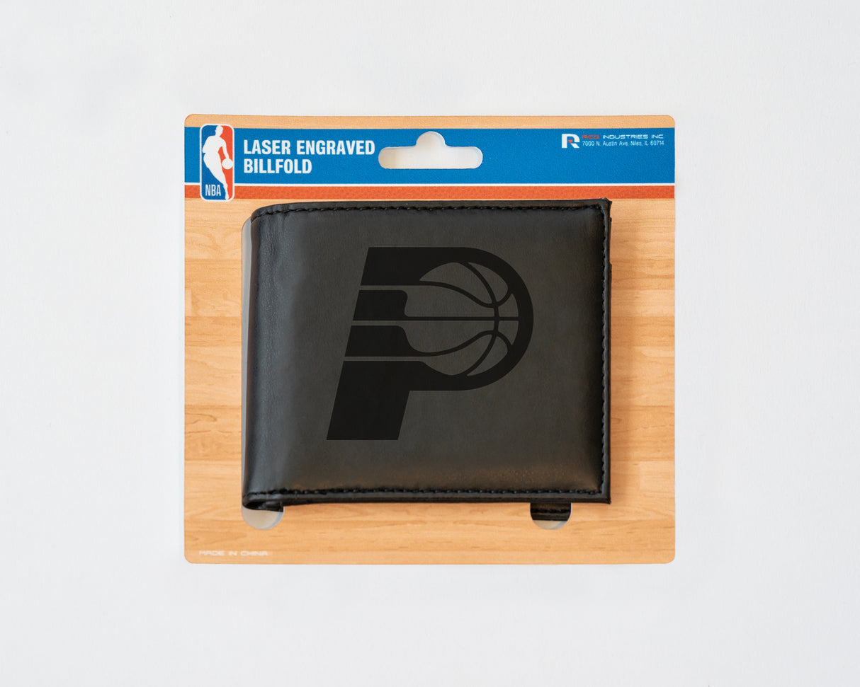 NBA Indiana Pacers Laser Engraved Bill-Fold Fan Gear NBA Indiana Pacers