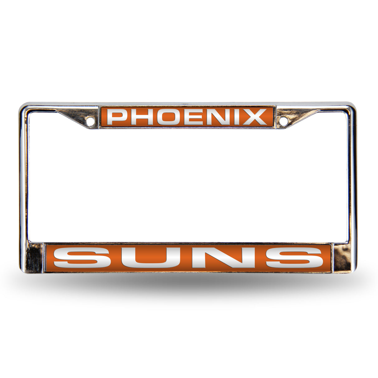 NBA Phoenix Suns Laser Cut Chrome License Plate Frame Fan Gear NBA Phoenix Suns