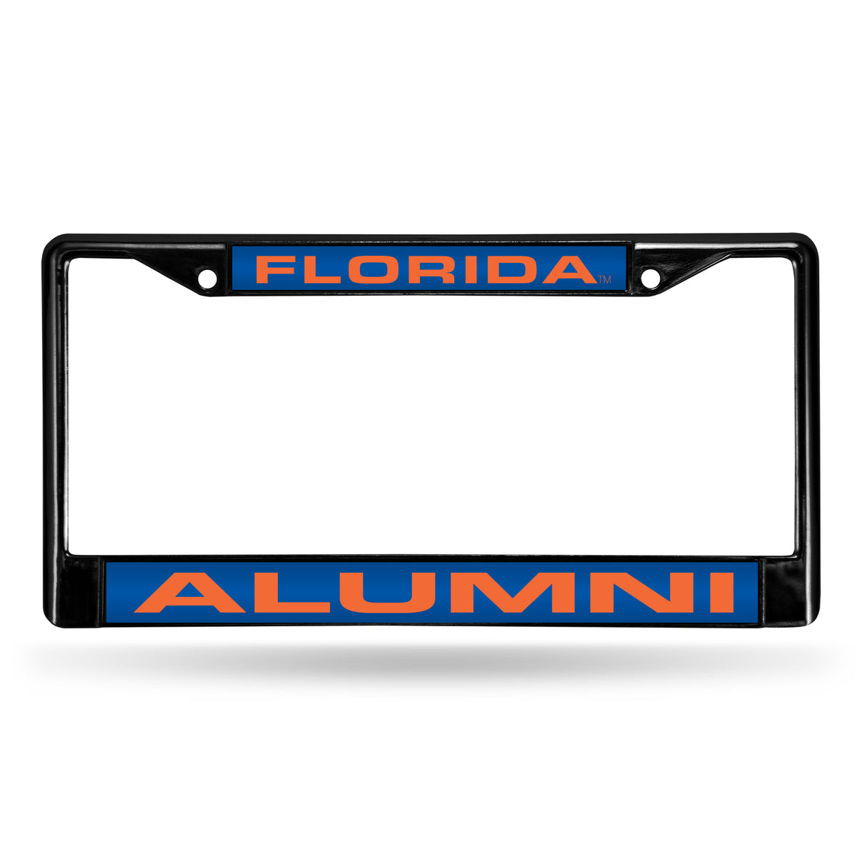 NCAA Florida Gators Laser Cut Black Chrome License Plate Frame Fan Gear NCAA Florida Gators