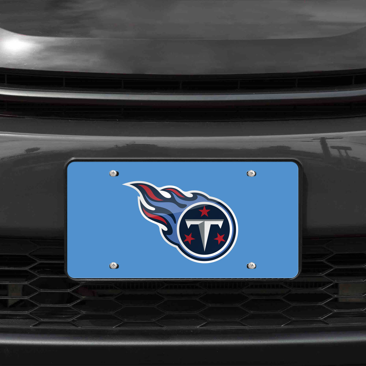 NFL Tennessee Titans Laser Cut Automobile Tag Fan Gear NFL Tennessee Titans