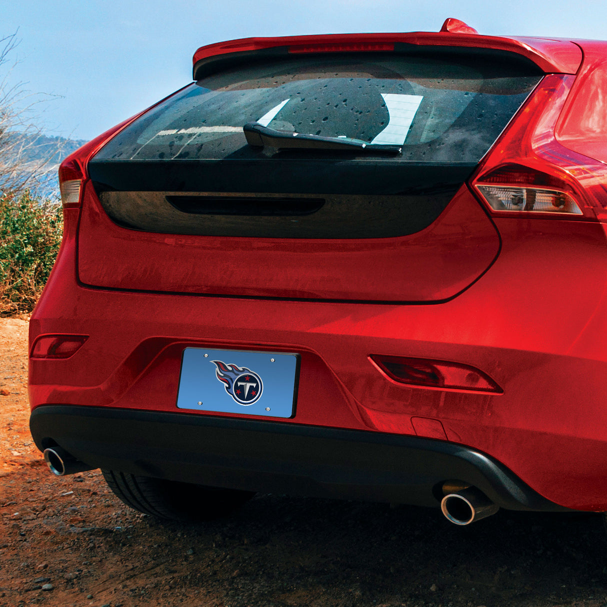 NFL Tennessee Titans Laser Cut Automobile Tag Fan Gear NFL Tennessee Titans