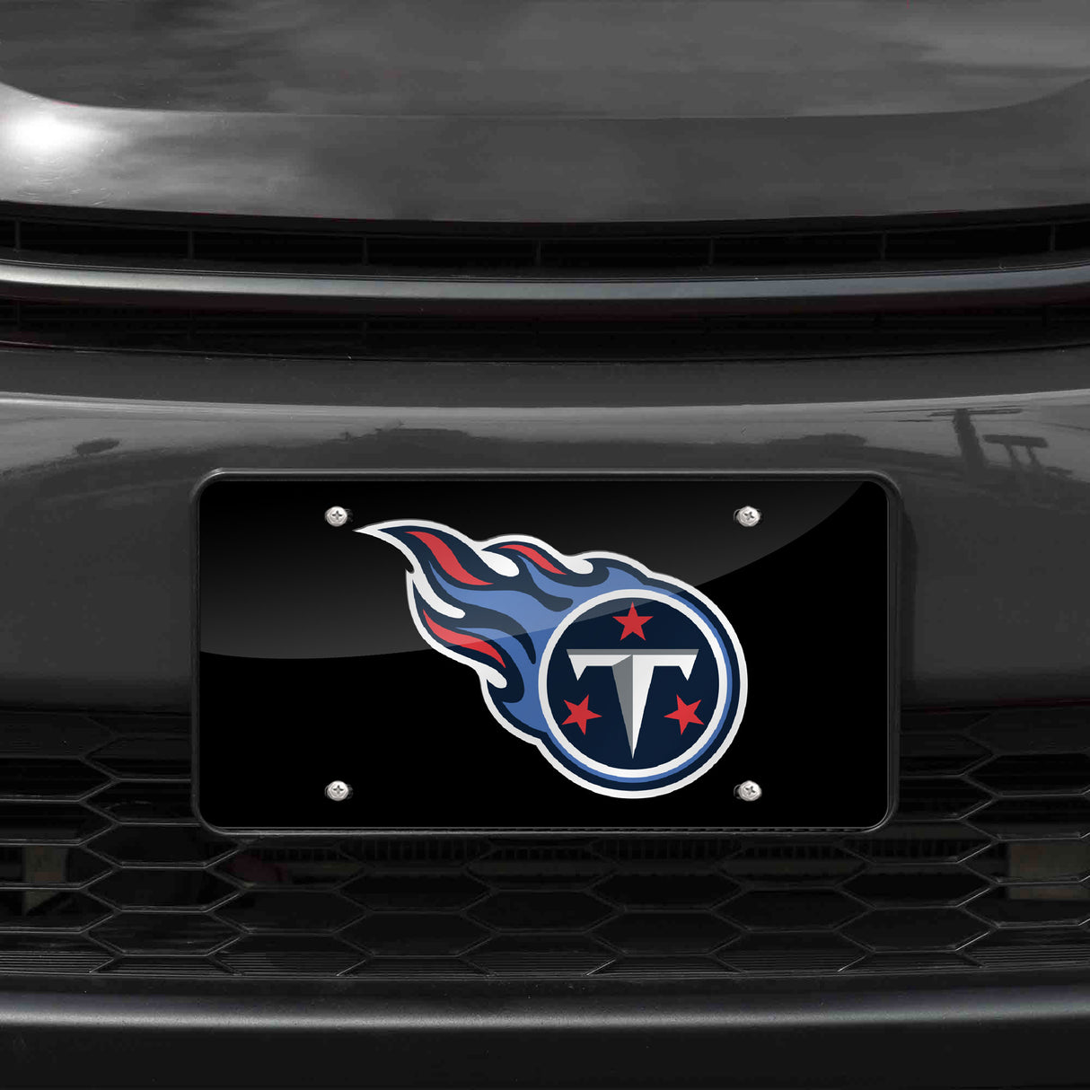 NFL Tennessee Titans Laser Cut Automobile Tag Fan Gear NFL Tennessee Titans
