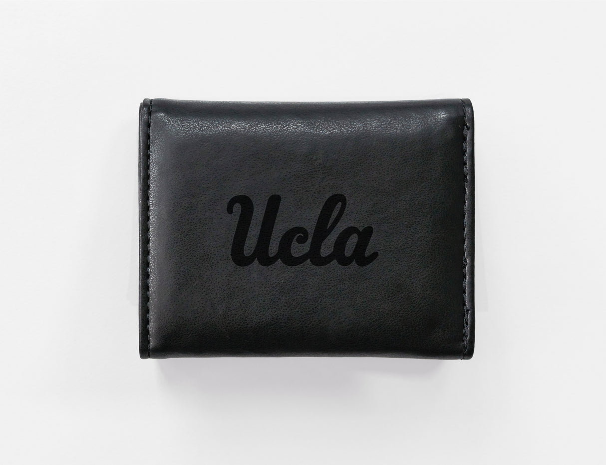 NCAA UCLA Bruins Laser Engraved Tri-Fold Wallet Fan Gear NCAA UCLA Bruins
