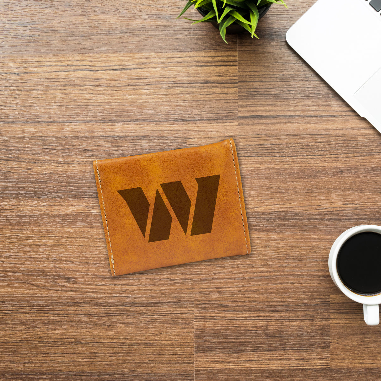 NFL Washington Commanders Laser Engraved Trifold Wallet Fan Gear NFL Washington Commanders