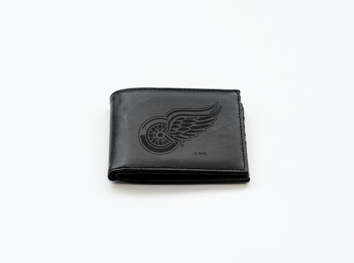 NHL Detroit Red Wings Laser Engraved Billfold Fan Gear NHL Detroit Red Wings