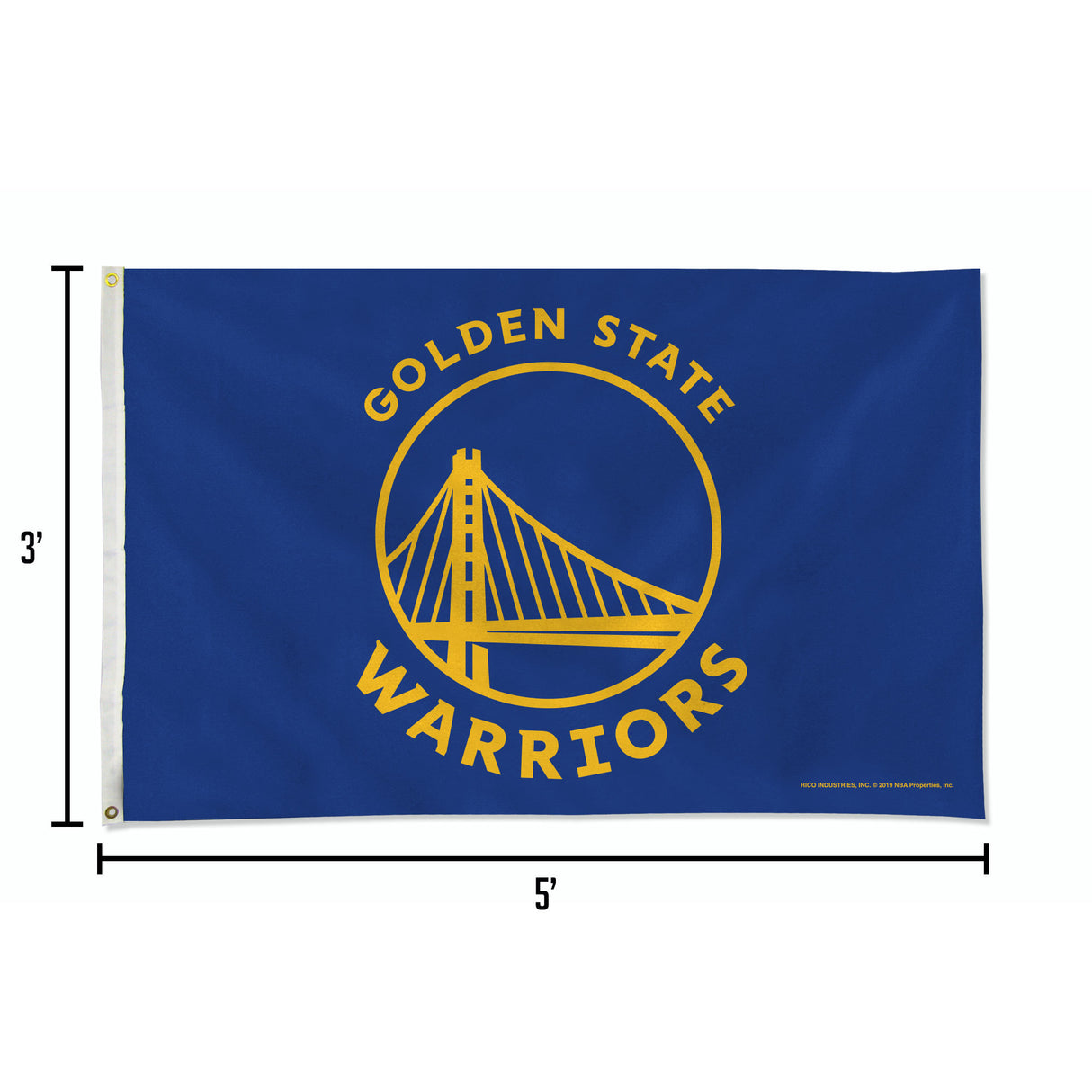 NBA Golden State Warriors 3x5 Banner Flag Fan Gear NBA Golden State Warriors
