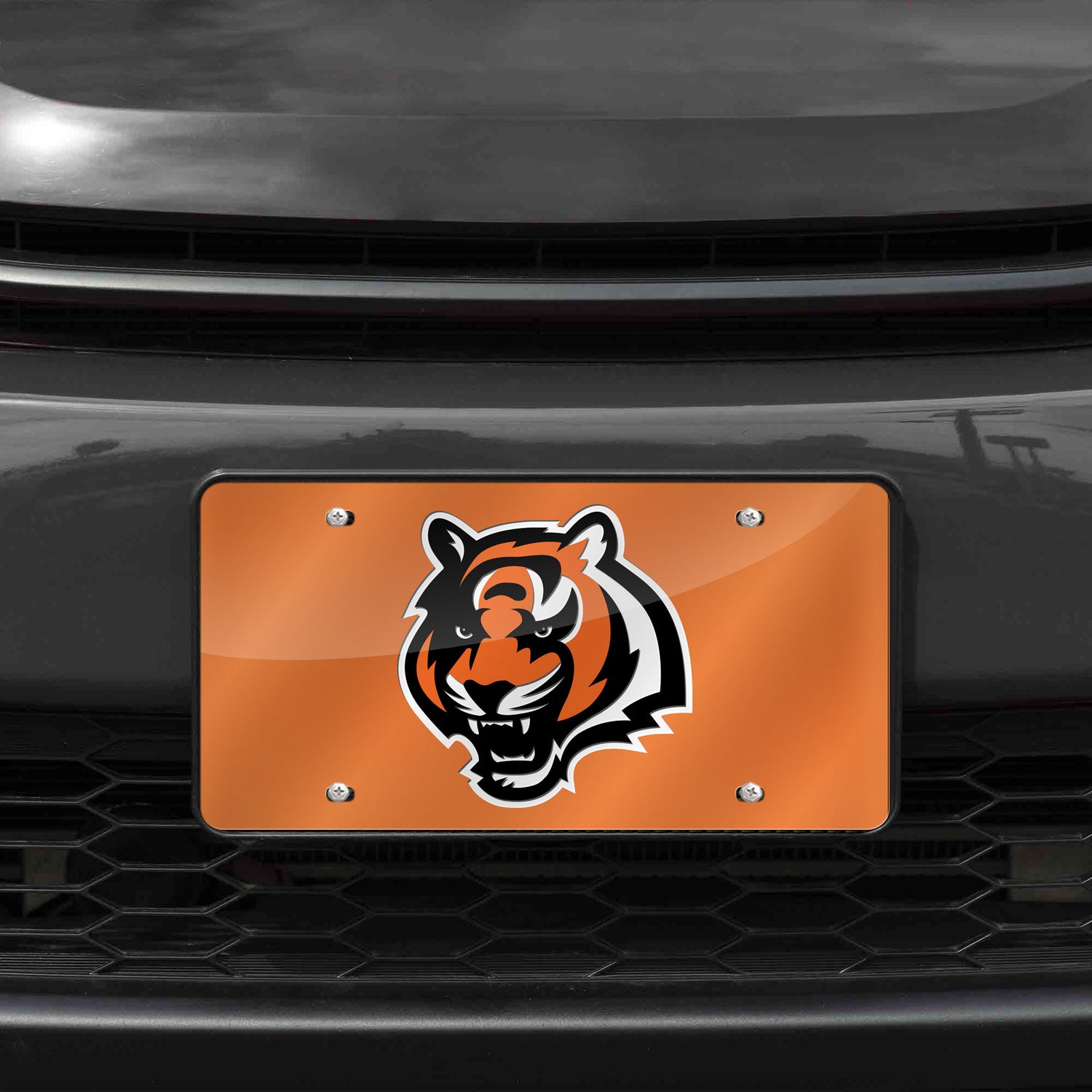 NFL Cincinnati Bengals Laser Cut License Plate Tag Fan Gear NFL Cincinnati Bengals
