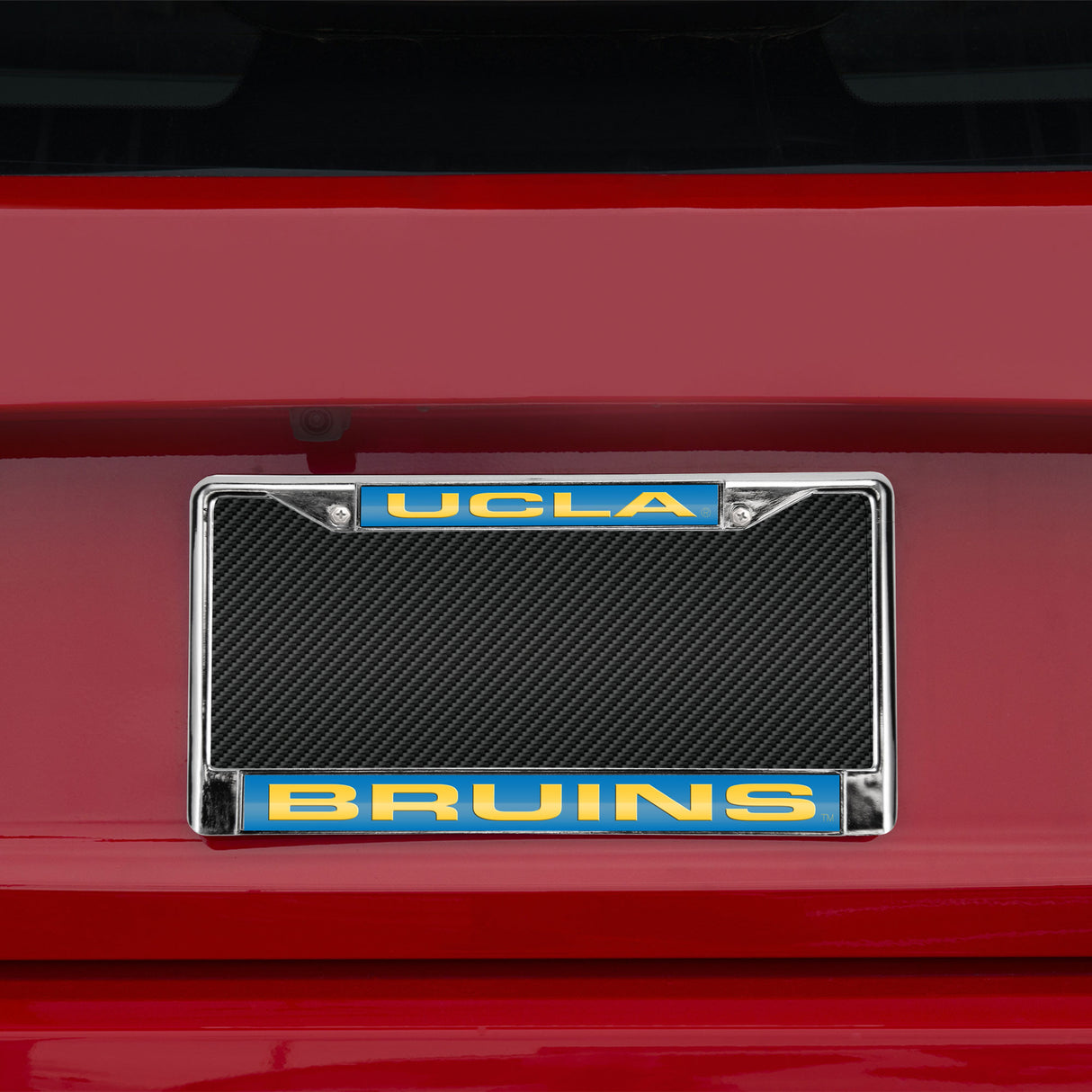 NCAA UCLA Bruins Laser Cut Chrome License Plate Frame Fan Gear NCAA UCLA Bruins
