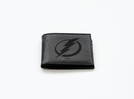 NHL Tampa Bay Lightning Laser Engraved Billfold Fan Gear NHL Tampa Bay Lightning