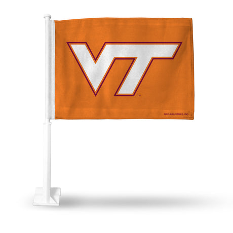NCAA Virginia Tech Hokies Car Flag Fan Gear NCAA Virginia Tech Hokies