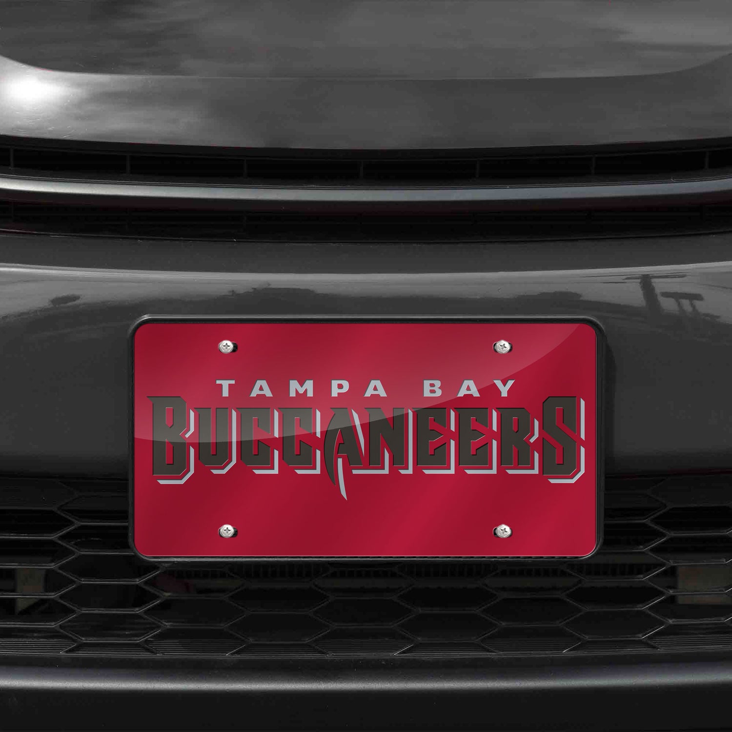 NFL Tampa Bay Buccaneers Laser Cut License Plate Tag Fan Gear NFL Tampa Bay Buccaneers