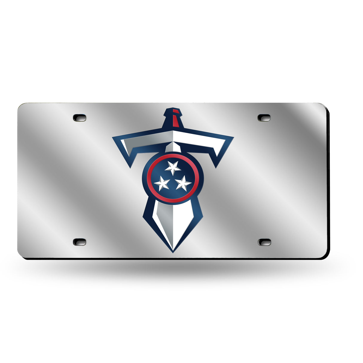 NFL Tennessee Titans Laser Cut Silver License Plate Tag Fan Gear NFL Tennessee Titans